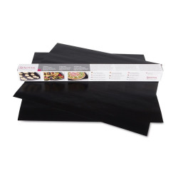 Dauer Feuilles de cuisson Noir 40x33 cm, 2 pièces