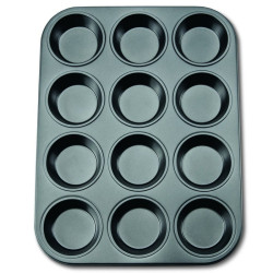Cupcake baking pan for 12 cupcakes