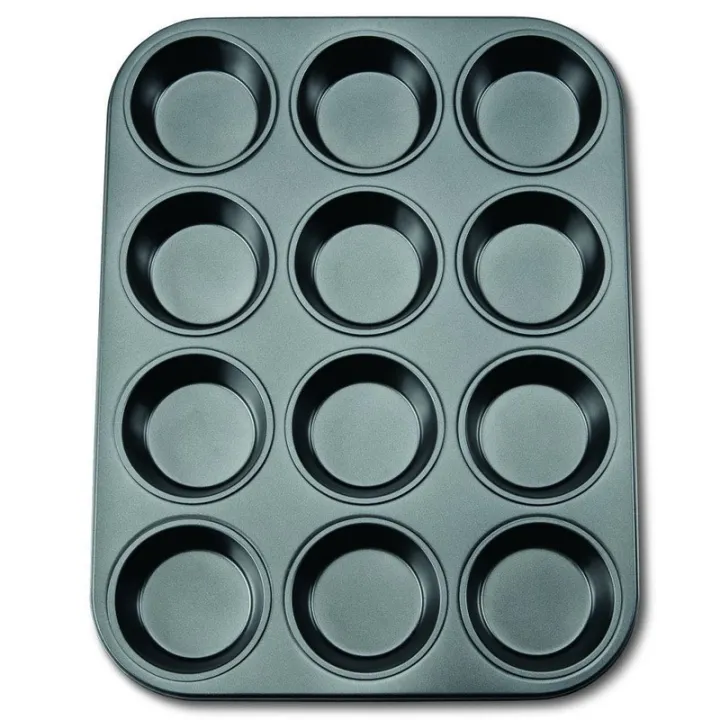Stampo antiaderente per cupcake per 12 deliziosi muffin