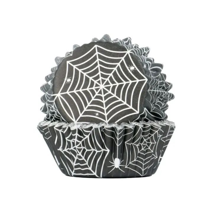 Stampi per cupcake Ragnatela, 30 pezzi