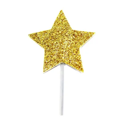 Cupcakes Topper Stern, 12 Stück