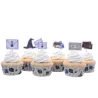 Moules et toppers pour cupcakes Hogwarts, 24 pièces chacun