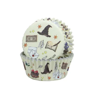 Hogwarts Cupcake Förmchen und Topper, je 24 Stück