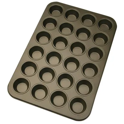 Antihaft Cupcake Backform für 24 süsse Mini-Muffins