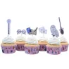 Moules et toppers pour cupcakes HarryPotter, 24 pièces chacun
