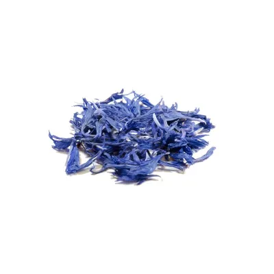 Edible organic cornflower blossom mix from Switzerland