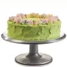 Rotatable cake plate made of aluminum, Ø 29 cm for easy cake decorating
