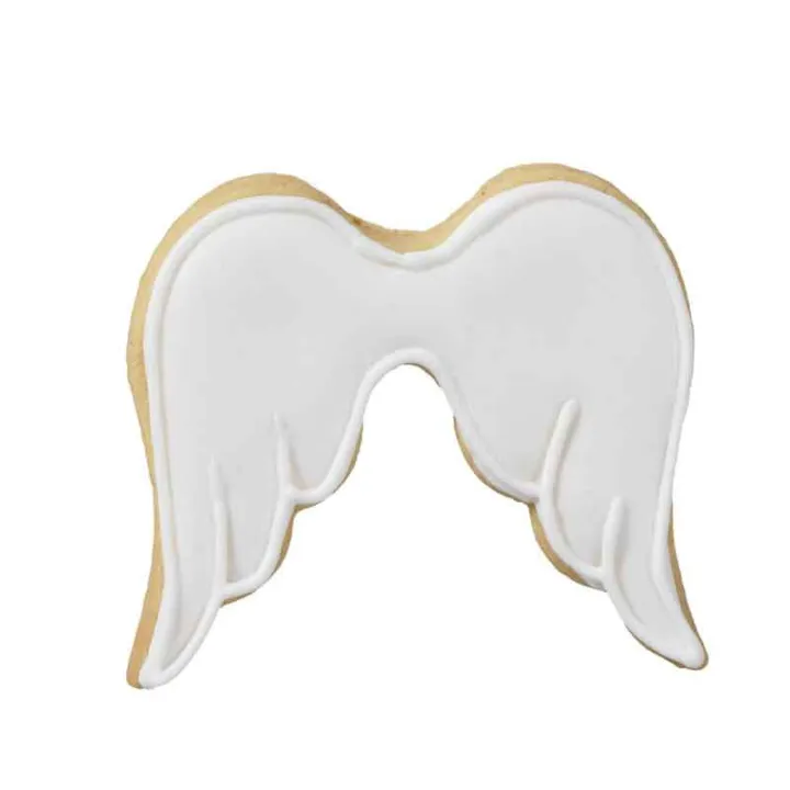 Emporte-pièce Ailes d'ange avec détails pour de délicieux biscuits