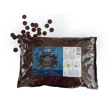 Oswaldo, Choba Choba copertura di cioccolato 71% prodotta equamente per praline pregiate