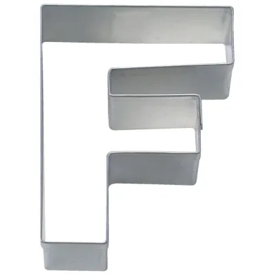 Ausstecher Buchstabe F