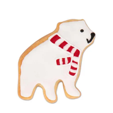 Cookie cutter polar bear for delicious Guetzli
