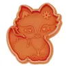 Emporte-pièce en forme de renard avec éjecteur pour réaliser de superbes biscuits décorés