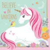 Serviettes Magic Unicorn, 16 pièces