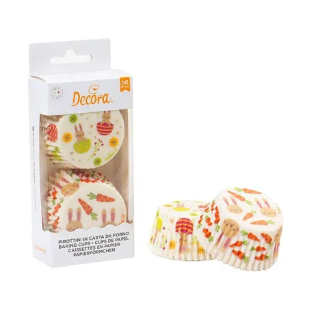 Pirottini per Cupcake coniglietti, 36 pezzi