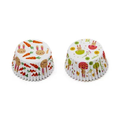 Bunny cupcake cases, 36 pieces