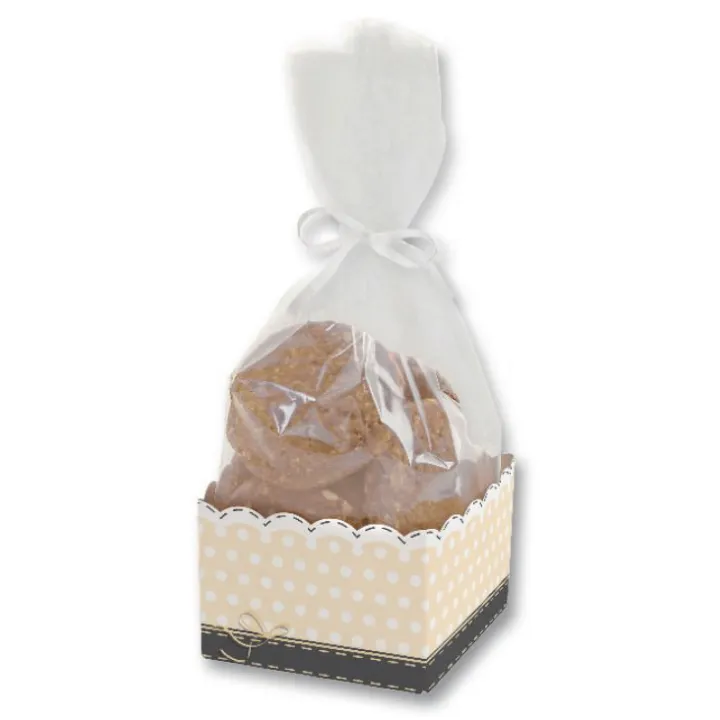 Set di confezioni mini per pasticceria, 6 pezzi per regali eleganti