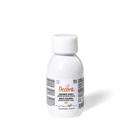 Colorante liquido bianco per macarons e creme