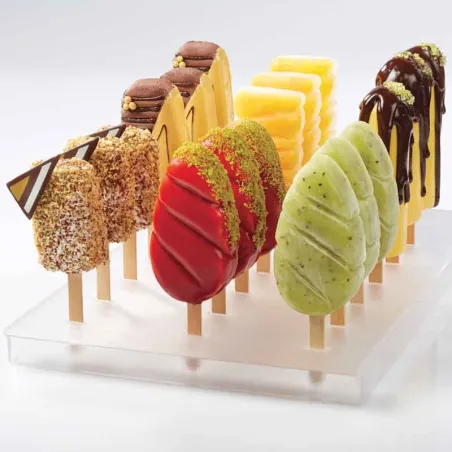 Stecchi di legno per gelato 100 pezzi per un perfetto gelato su stecco