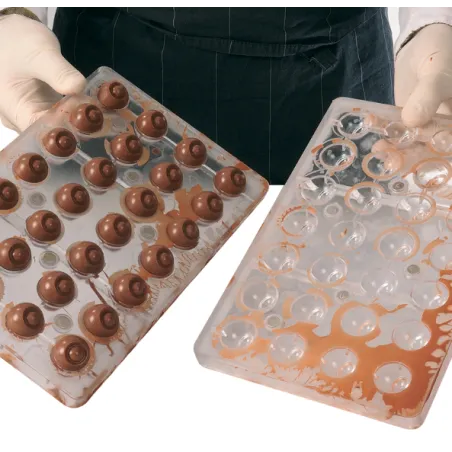 Stampo a sfera cava, 28 cioccolatini/stampo