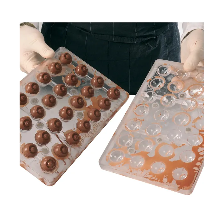 Mould hollow ball, 28 chocolates/mould