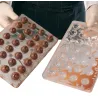Mould hollow ball, 28 chocolates/mould