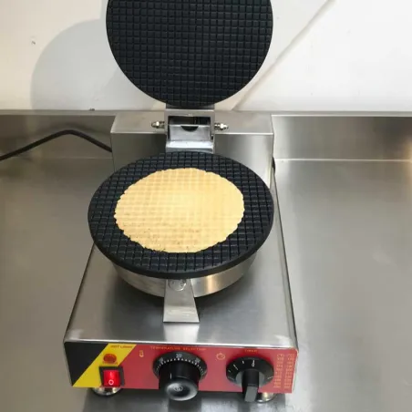 Ice cream waffle iron for delicious homemade ice cream