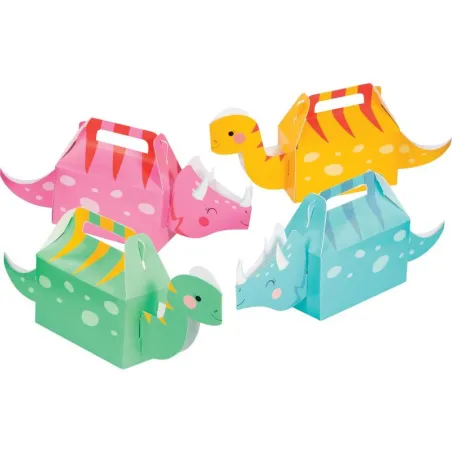 Boîte cadeau dinosaure, 4 pièces