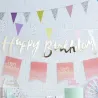 Ghirlanda Oro Buon Compleanno, 1,5 metri