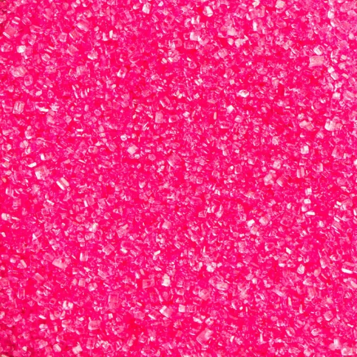 Zucchero glitterato rosa, 100 g