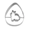 Bunny in an egg cookie cutter for delicious cookies