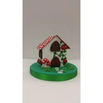 Birdhouse cookie cutter set