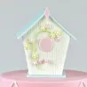 Birdhouse cookie cutter set