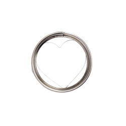 Tagliabiscotti con anello esterno a cuore, 4,8 cm
