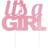 It's a Girl Cake Topper Pink