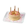 Candele oro, 10 pezzi