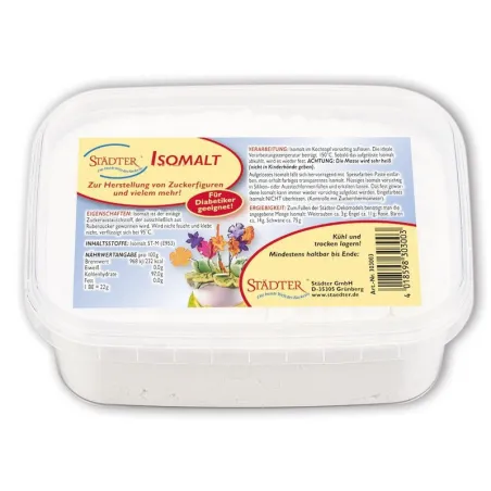 Isomalt, 125 g per raffinate decorazioni di zucchero
