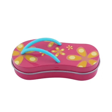 Mini flip-flop tin, 78 x 38 x 16 mm
