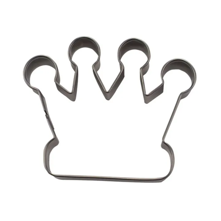 Crown cookie cutter stainless steel
