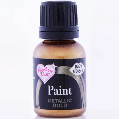 Flüssigfarbe Metallic Gold, 24 g