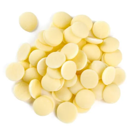 Cake icing white chocolate, 250 g for elegant, shiny cakes