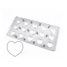 Stampo magnetico Stampo per cioccolato Cuori, 15 cioccolatini