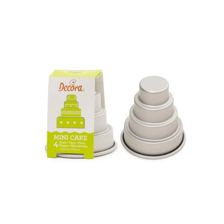Mini moule à gâteau de mariage à 4 étages
