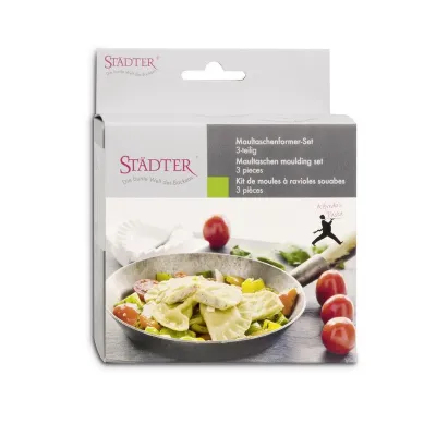 Maultaschen shaper set, 3 pieces