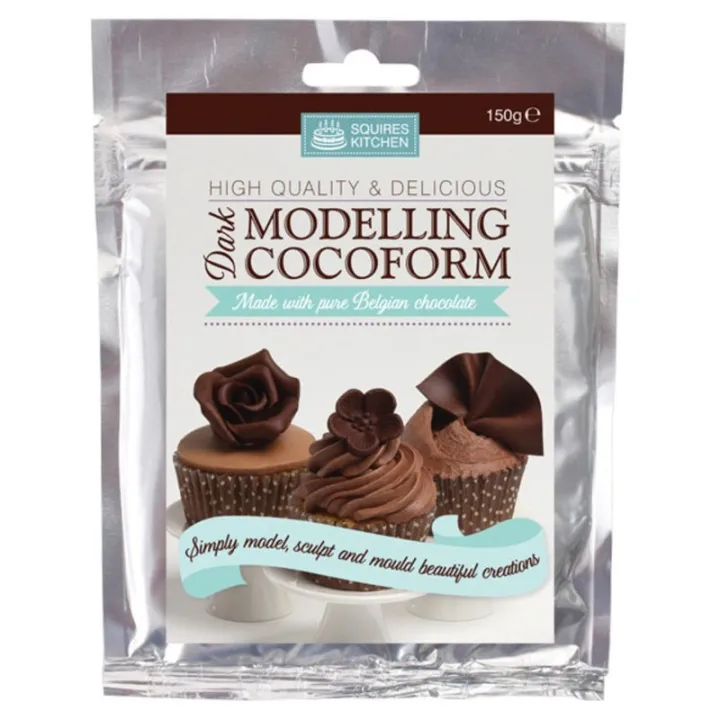 Cioccolato da modellare, marrone scuro