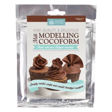 Chocolat à modeler, brun clair