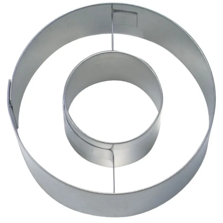 Cookie cutter letter O
