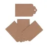 Cartellini in cartone 7x4cm, 24 pezzi