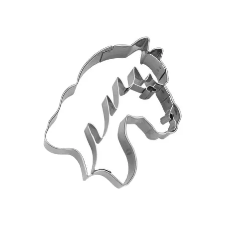 Horse head cookie cutter for delicious cookies