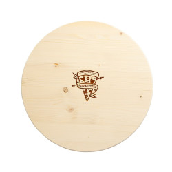 Rustikales Pizzaholzbrett Pizza-Lover