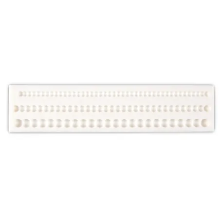 Silicone embosser bead chain